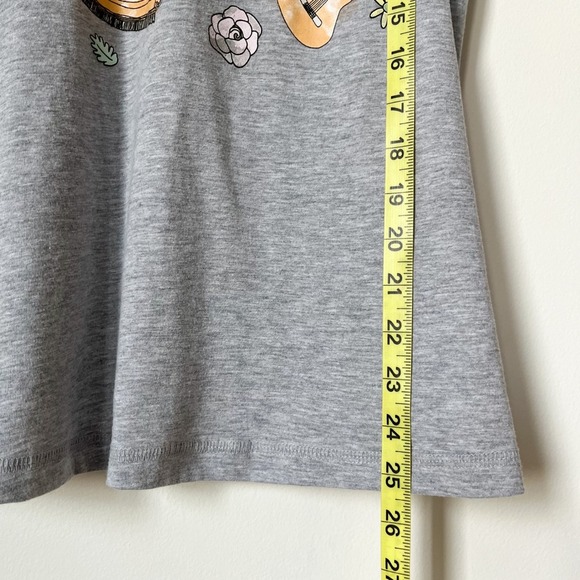 Friends Central Perk Cartoon Icon Graphic Tank Top Heather Gray Size Medium 90s - Picture 8 of 10